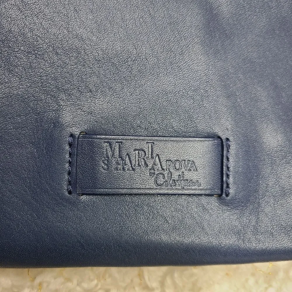 Cole Haan x Maria Sharapova Two Tone Blue Clutch NWT‎